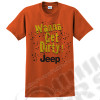 Tee-shirt jeep "wanna get dirty" taille M