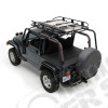 Galerie de toit acier noir Overhead Rack - Jeep Wrangler TJ - SB76713