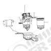 Tuyau de filtre à gazoil 2.8L CRD Jeep Wrangler JK. (n° 4 sur photo)