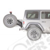 Support de roue de secours pour pare chocs arrière WARN Elite - Jeep Wrangler JL - W102255
