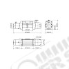 Treuil Come-Up DS9 5RS 9500 lbs (4309 kg) avec corde et commande avec et sans fils (vendu complet)
