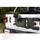 Support de roue de secours renforcé pour pneu jusqu'à 40" pour Jeep Wrangler JL