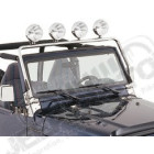 Rampe de lampes portées en acier inox pour Jeep Wrangler TJ
