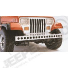 Pare chocs avant en acier / inox avec perforations - Jeep CJ, Wrangler YJ
