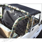 New Old Stock: Kit Housses arceau de sécurité, Couleur: Camouflage, Jeep Wrangler YJ