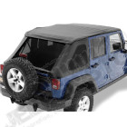 Bâche Trektop - Couleur : Black Twill - Jeep Wrangler JK Unlimited (4 portes)
