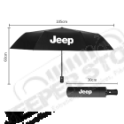 Goodies : Parapluie Jeep rétractable de couleur noir