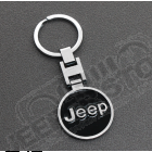 Porte clef Jeep rond en métal