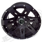 XHD Wheel, 17x9, Black Satin, Center Cap; 07-19 Jeep Wrangler/Gladiator