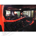 Barre de renfort centrale et pour harnais pour Jeep Wrangler JK Unlimited (4 portes)