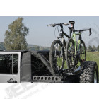 Support de 2 vélos pour galerie de coffre Cargo Rack Suntop - Jeep Wrangler JK (2 ou 4 portes)
