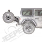 Support de roue de secours pour pare chocs arrière WARN Elite - Jeep Wrangler JL
