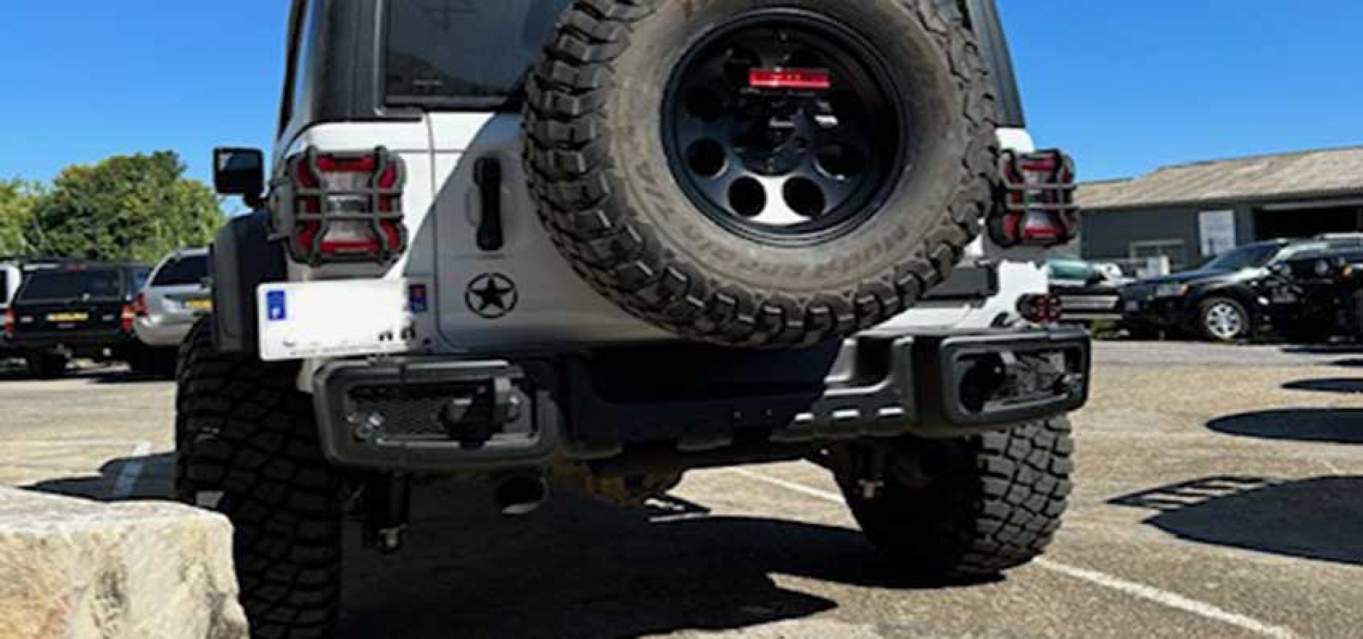 Slide Jeep Wrangler JL Unlimited Rubicon (Blanc - Astruc)