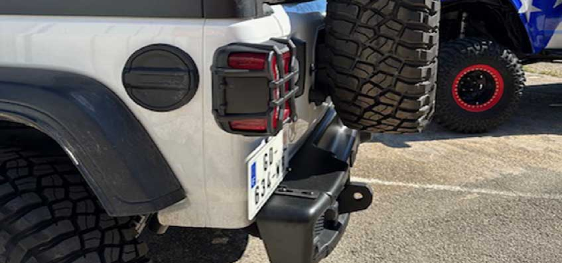 Slide Jeep Wrangler JL Unlimited Rubicon (Blanc - Astruc)